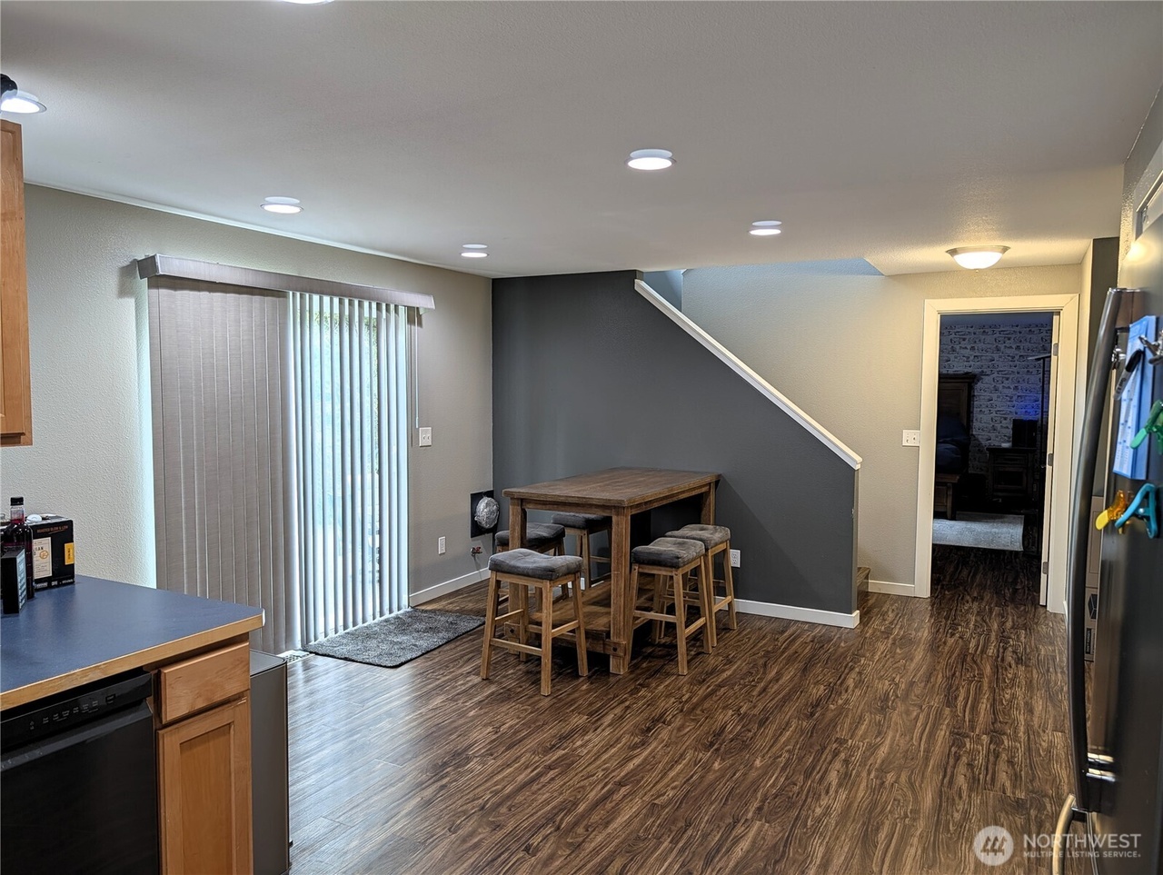 Hallway and entry area